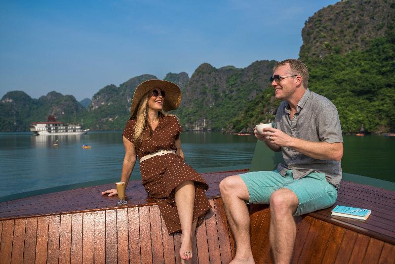 Heritage Line Ylang Cruise - Halong Bay & Lan Ha Bay Hạ Long Exterior foto