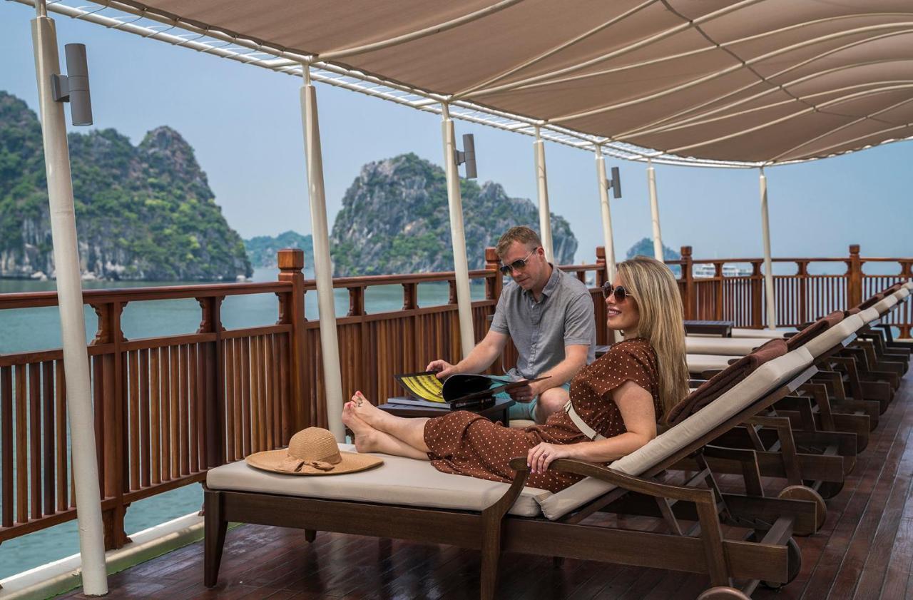Heritage Line Ylang Cruise - Halong Bay & Lan Ha Bay Hạ Long Exterior foto